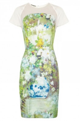 merlene_birger_BY MALENE BIRGER Floral-print silk-twill dress